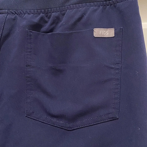Figs Technical Collection Muoy Jogger Scrub Pants Navy 16298 - Picture 3 of 11